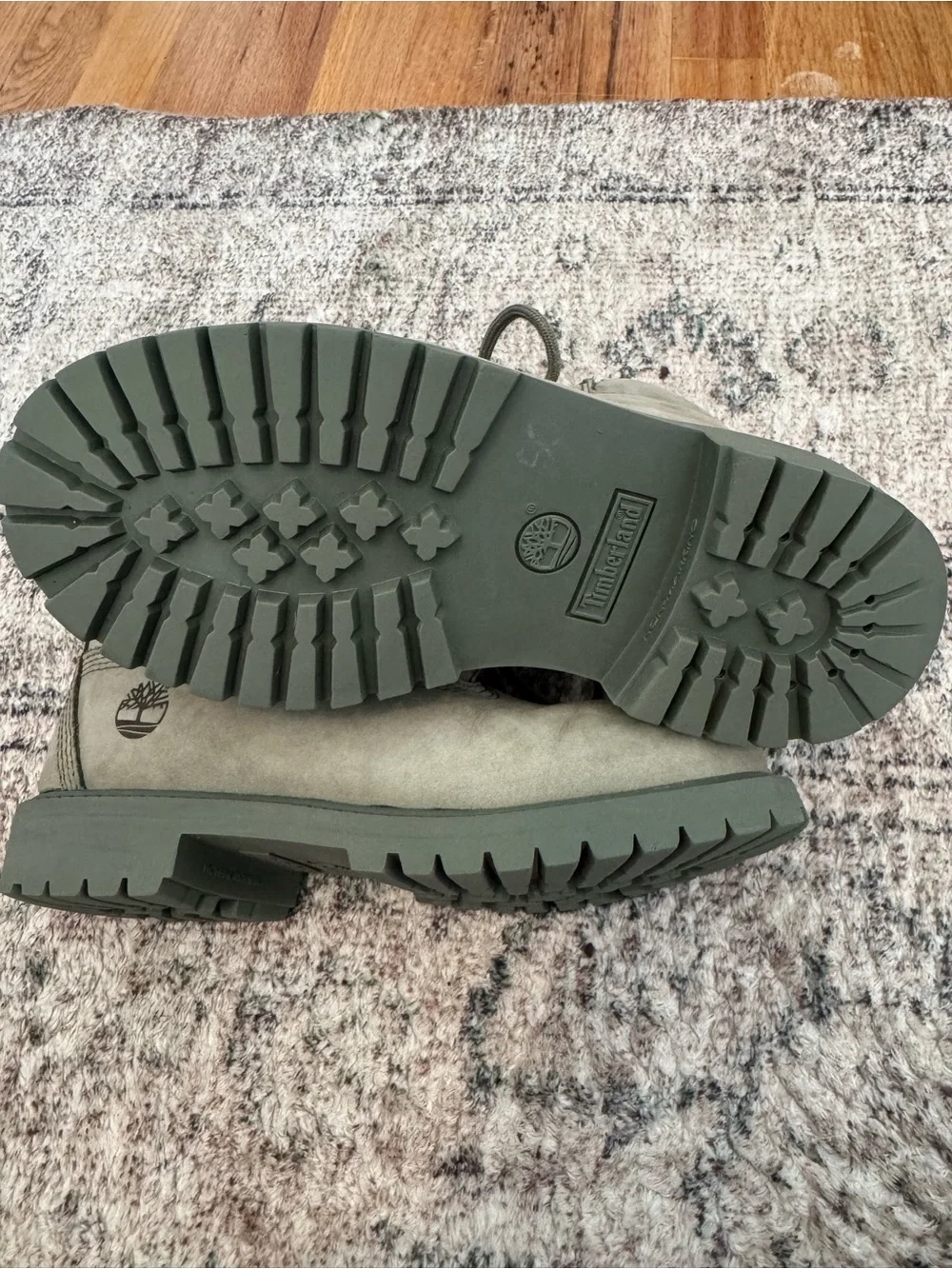 Timberland Olive Gray boots